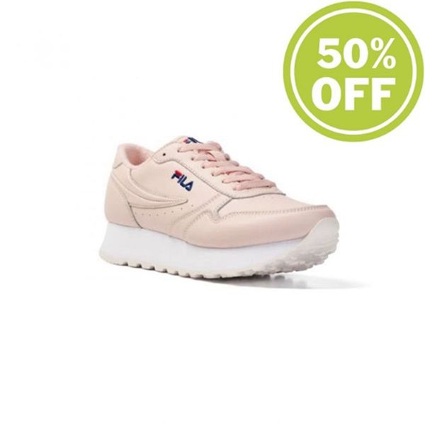 Fila Orbit Zeppa L Trendy Retro Women's Sneakers - Lightcoral,NZ 173-84320